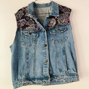 Vintage Paris Blues Denim Vest